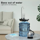 Rechargeable Water Bottle Dispenser Drinking Water Pump with Base JR-758 - Tuzzut.com Qatar Online Shopping