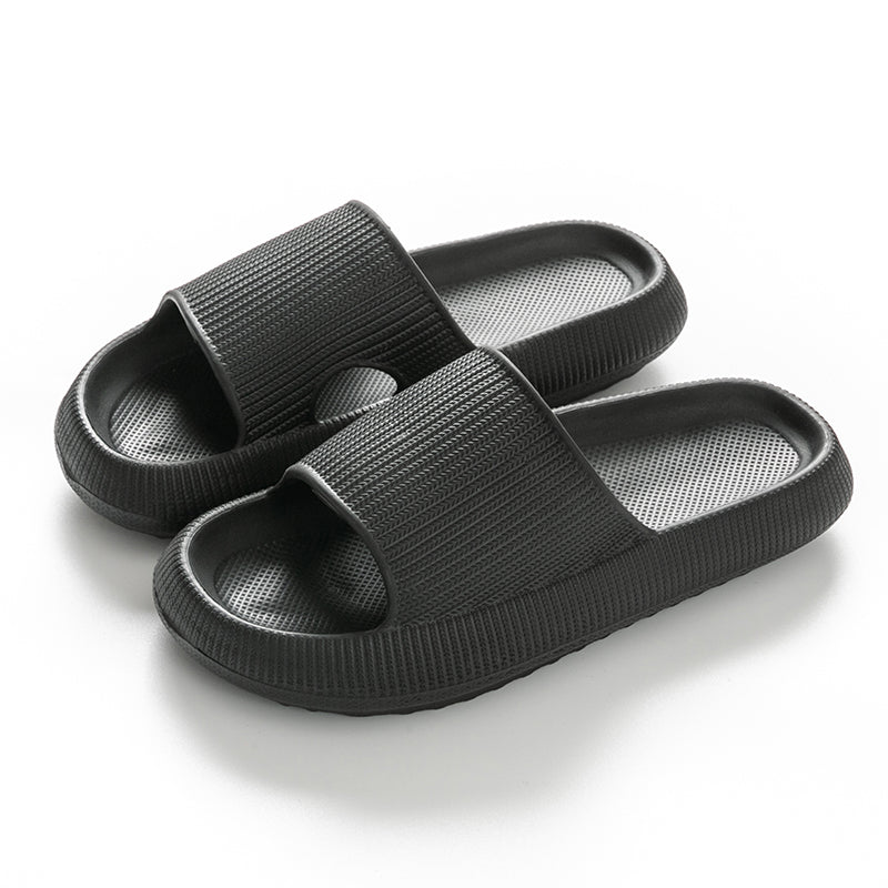 Home Slippers Thick Platform Anti-Slip Slides Sandals for Men & Women - Tuzzut.com Qatar Online Shopping