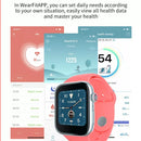 Smart Wristband BT Call S6 Heart Rate Blood Pressure Measurement - Black - Tuzzut.com Qatar Online Shopping