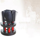5 Pcs Salon Hair Comb Brush Mirror Set - Tuzzut.com Qatar Online Shopping
