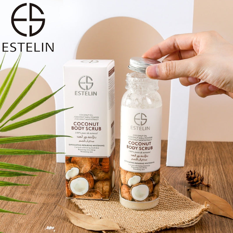 ESTELIN Coconut Body Scrub By Dr.Rashel 200g ES0006 - TUZZUT Qatar Online Store