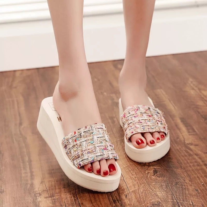 Women's Light Weight Flip Flop Sandals Summer Slippers - NW2056 - Tuzzut.com Qatar Online Shopping