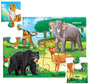Early Puzzles Step II-Wild Animals - Tuzzut.com Qatar Online Shopping