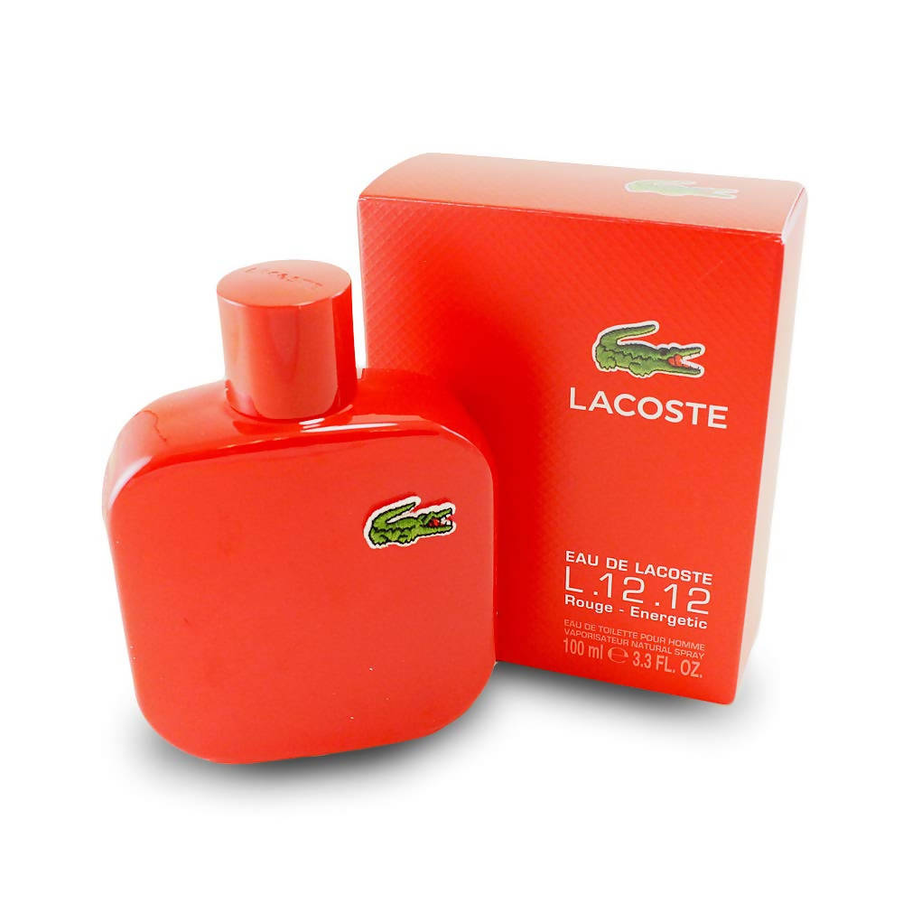 Eau de Lacoste L.12.12 Rouge Energetic Lacoste Fragrances for men 100ml Eau de Lacoste L.12.12 Rouge Energetic Lacoste Fragrances for men 100ml