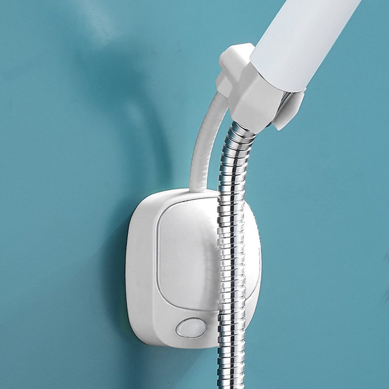 360 Degree Rotating Bathroom Shower Head Holder Punch-free Adjustable Suction Cup Mount Bracket Shower Holder - Tuzzut.com Qatar Online Shopping