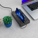 Porodo Multi-Function Socket With Phone Stand and Digital Timer 3M - Tuzzut.com Qatar Online Shopping
