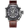 Mens Watches Men Analog Digital Dual Display Watches - 0031 - Tuzzut.com Qatar Online Shopping