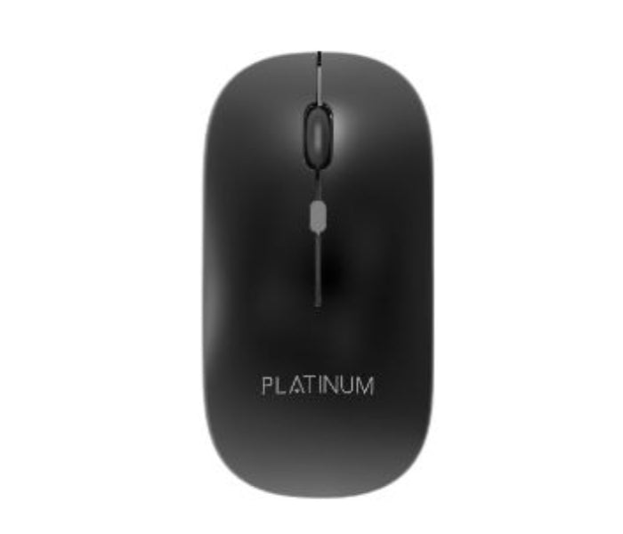 Platinum - P-WLMSDBK - Wireless Mouse Duo 2.4GHz - Black - TUZZUT Qatar Online Store