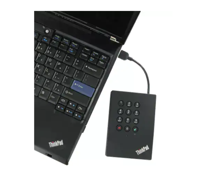 Lenovo 0A65621 ThinkPad USB 3.0 Portable Secure 1 TB Hard Drive - Tuzzut.com Qatar Online Shopping