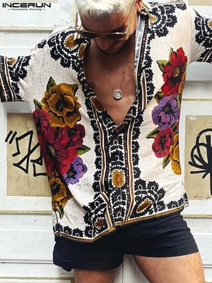 Summer Fashion Trend Printing Shirt for men's Size XL Summer Fashion Trend Printing Shirt for men's Size XL