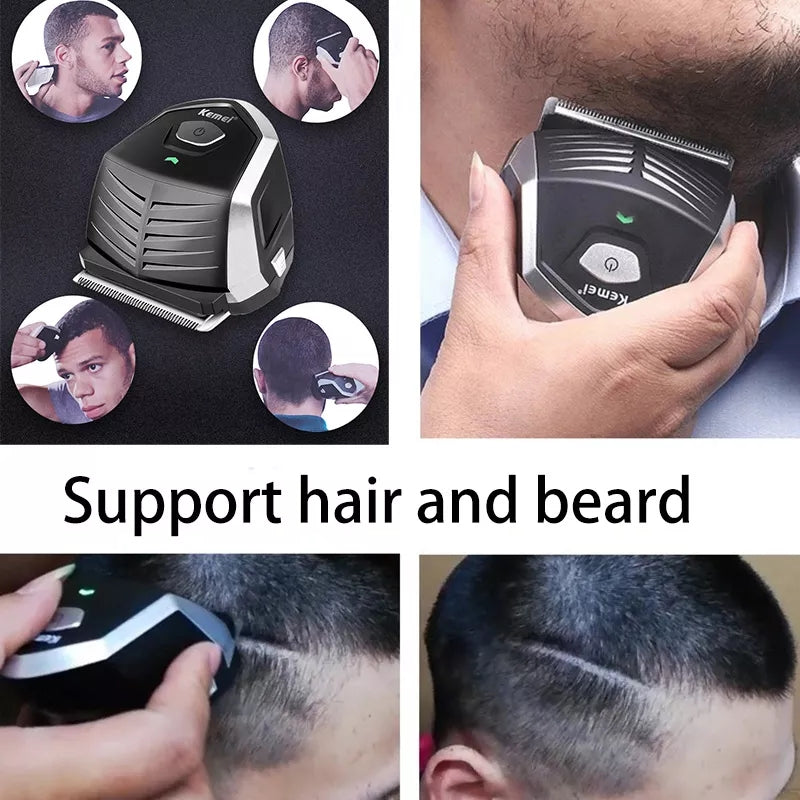 Small hair and beard clipper - KEMEI