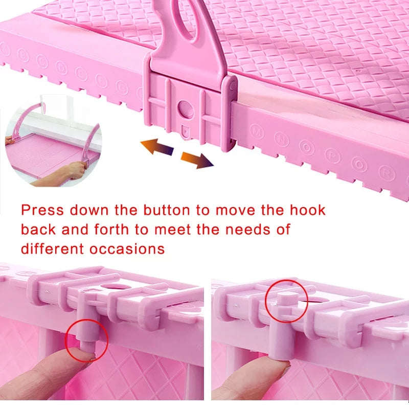 Foldable Balcony Towel/Clothes/Shoe Hanging Drying Storage Organizer Foldable Balcony Towel/Clothes/Shoe Hanging Drying Storage Organizer