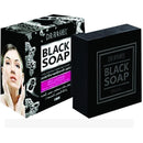 Dr Rashel black soap collagen charcoal soap deep cleansing whitening complex 100g DRL-1348 - Tuzzut.com Qatar Online Shopping