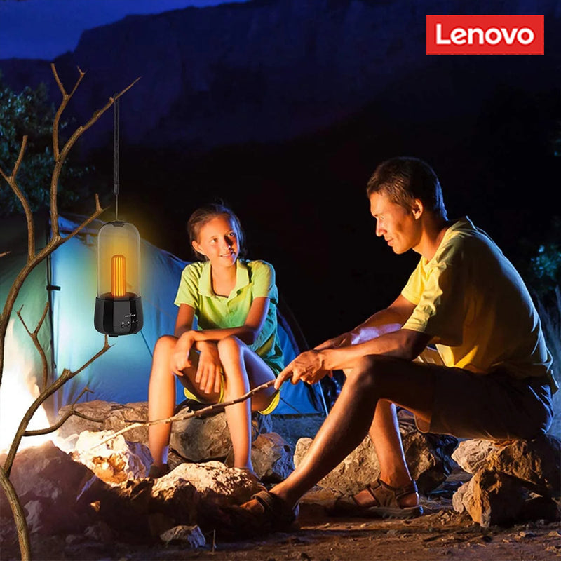 Lenovo L02 Portable Wireless Bluetooth Speaker with LED Light Night Lamp - Tuzzut.com Qatar Online Shopping