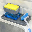Soap Dispencer Pump with Sponge - Tuzzut.com Qatar Online Shopping