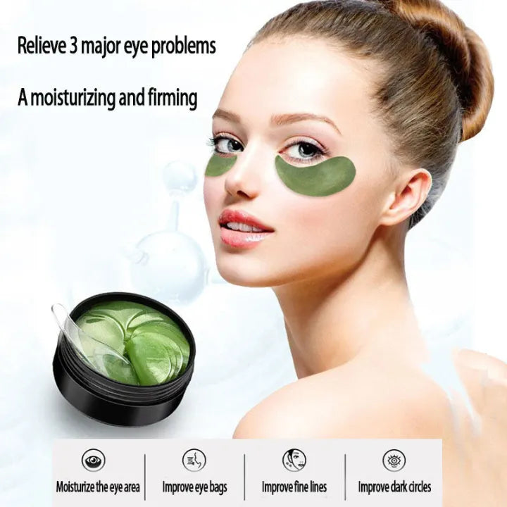 Lifusha Green Algae Eye Patches 60pcs - Tuzzut.com Qatar Online Shopping