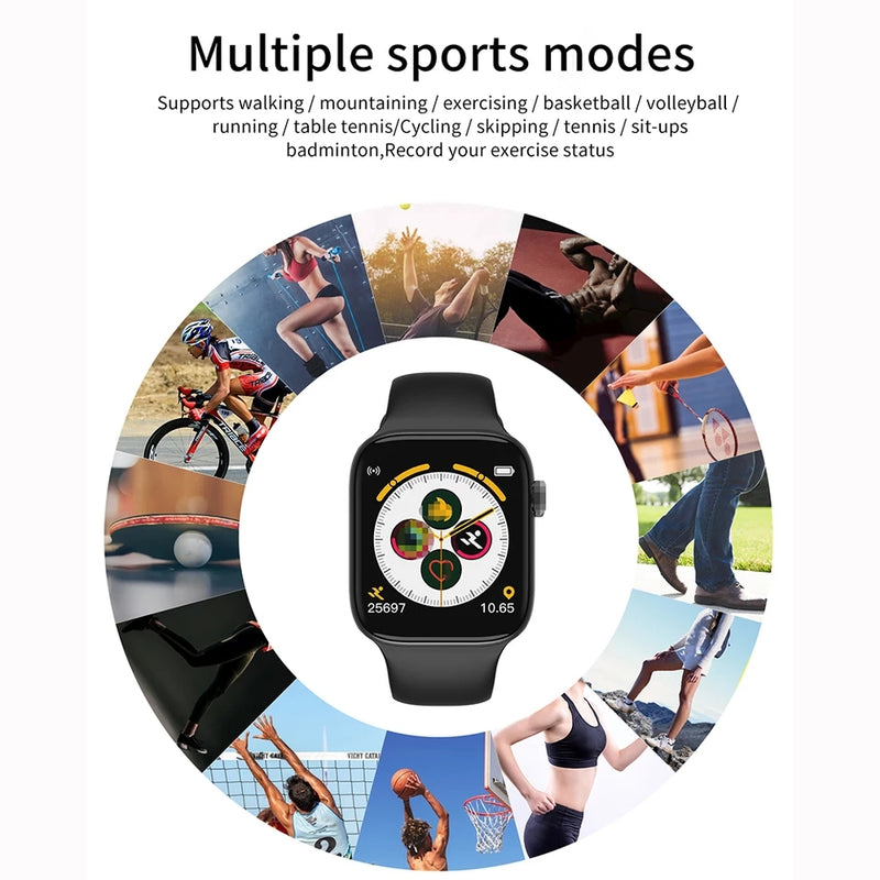 T55 Series 5 Smart Watch Bluetooth Call Music Player 44MM For Apple IOS Android Phone Heart Rate Moniter - Tuzzut.com Qatar Online Shopping