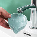 Leaf-Shape Self Draining Soap Dish Holder - Tuzzut.com Qatar Online Shopping