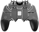 AK66 Six Fingers PUBG Game Controller Gamepad Metal Trigger Shooting Free Fire Gamepad Joystick For IOS Android Mobile Phone - Tuzzut.com Qatar Online Shopping
