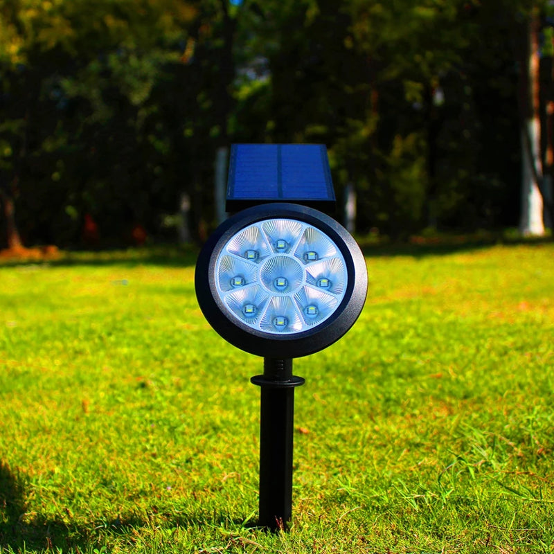9 LED Spotlight Outdoor Solar Lawn Light Waterproof For Home/Garden/Wedding - TUZZUT Qatar Online Store