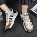 Men's Comfortable Sports Sneaker Running Shoes - Brown - Tuzzut.com Qatar Online Shopping