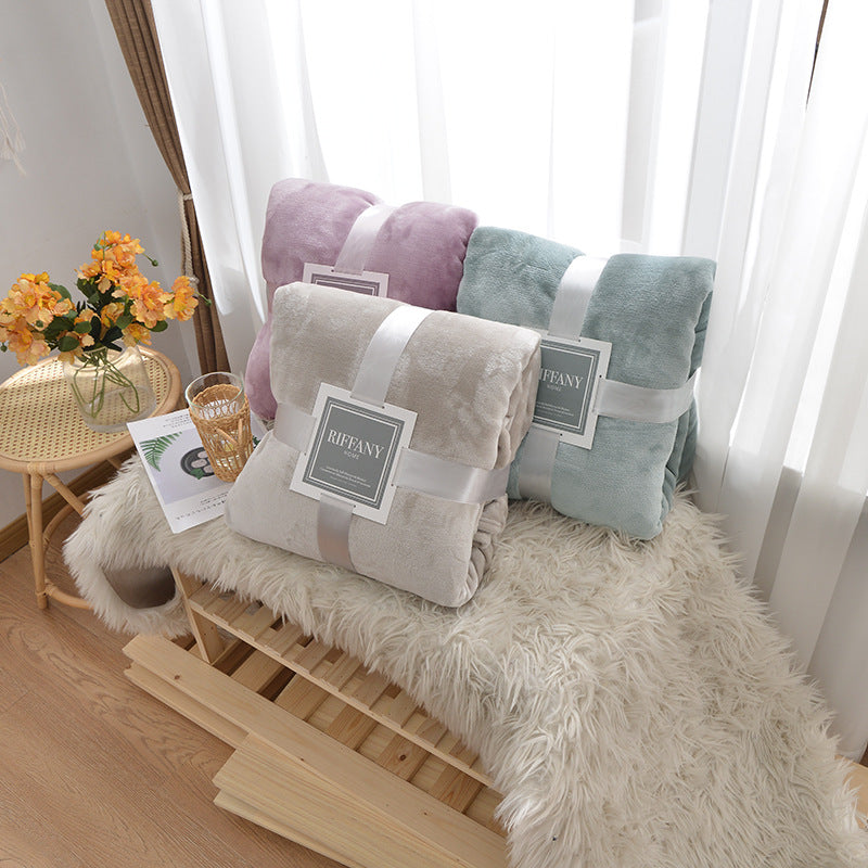 Winter Warm Soft Flannel Blankets - Tuzzut.com Qatar Online Shopping