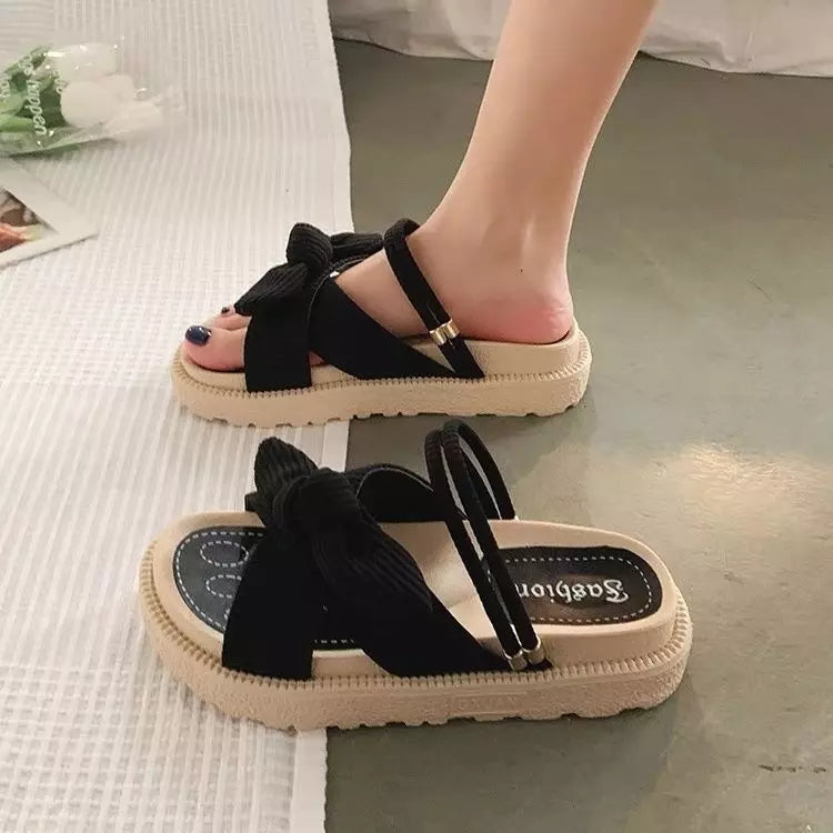 Fairy Style Thick Soled Slippers Women's Sandals - Tuzzut.com Qatar Online Shopping