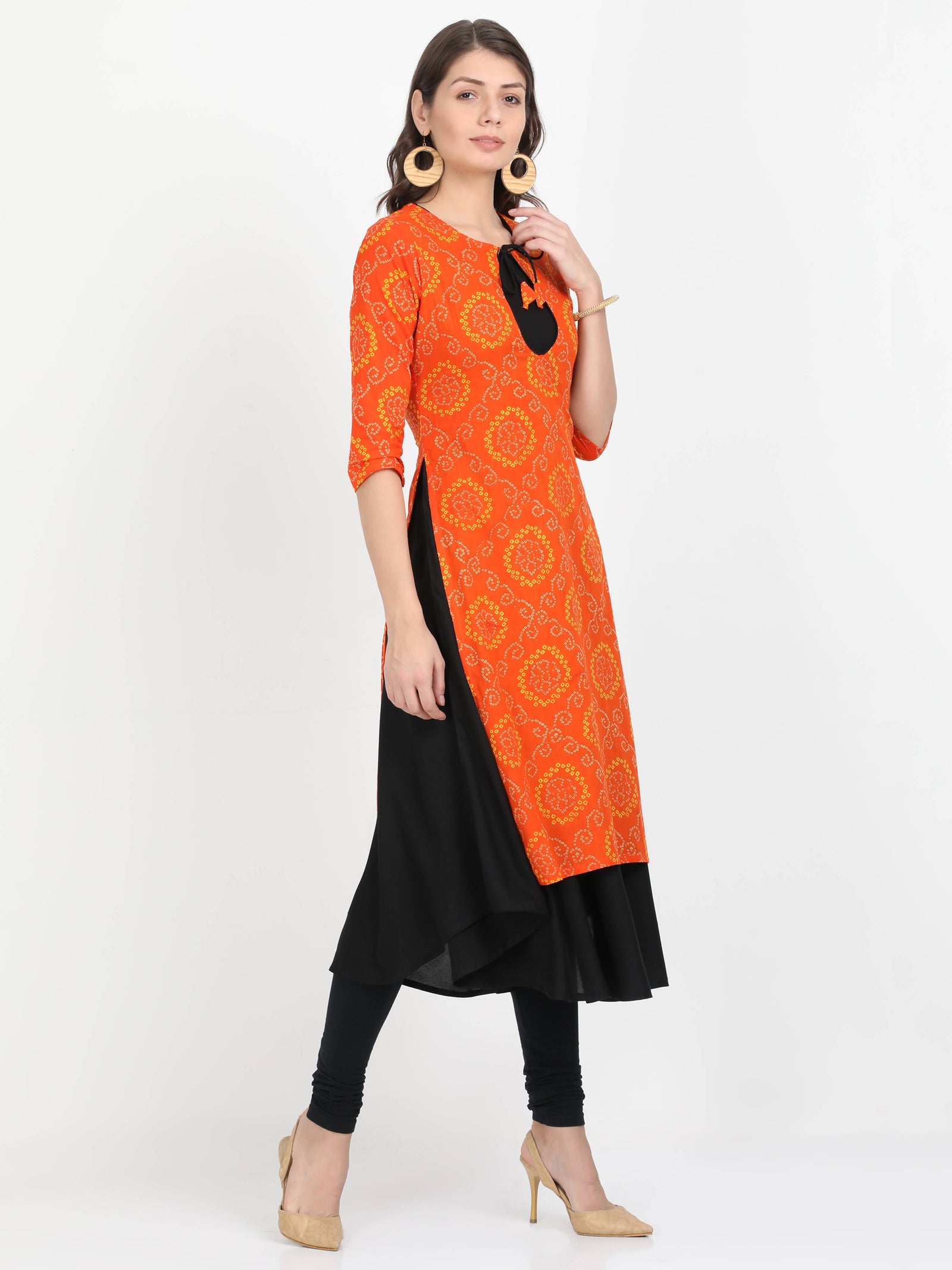 Long Kurta with Detachable Top Long Kurta with Detachable Top