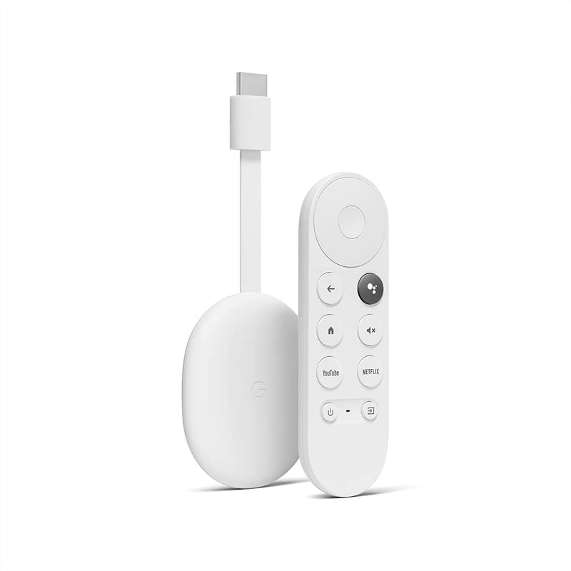 Chromecast with Google TV (4K)- Streaming Stick Entertainment with Voice Search - Watch Movies, Shows, and Live TV in 4K HDR - Tuzzut.com Qatar Online Shopping