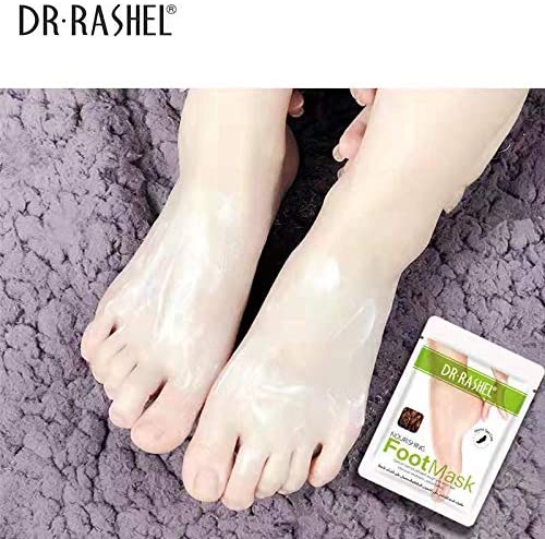 Dr Rashel Nourishing Foot Mask With Argan Oil 36g DRL-1463 - Tuzzut.com Qatar Online Shopping