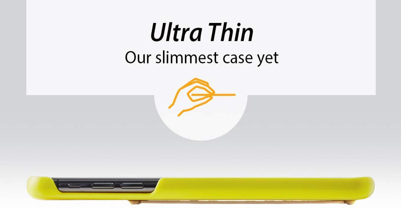 Grip2ü Slim Phone Grip Case Cover - Yellow (iPhone 11 Pro/iPhone 11 Pro Max) - Tuzzut.com Qatar Online Shopping