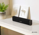 Remax RB-M33 Fabric Series Wireless Speaker - Black - Tuzzut.com Qatar Online Shopping