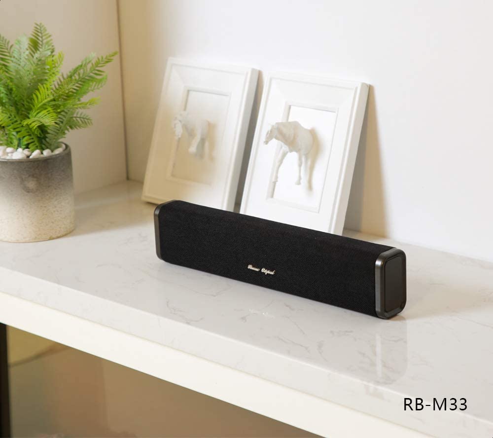 Remax RB-M33 Fabric Series Wireless Speaker - Black