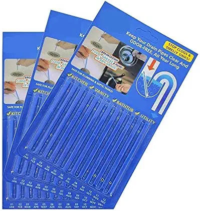 Magic Drain Cleaner Sticks - 3 Pack Magic Drain Cleaner Sticks - 3 Pack