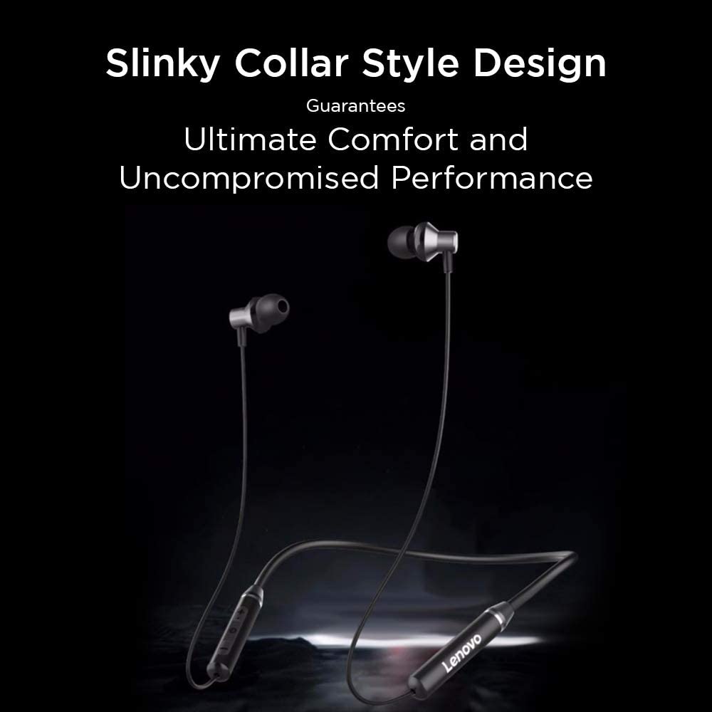 Lenovo HE05 Bluetooth Wireless Neckband Earphone Lenovo HE05 Bluetooth Wireless Neckband Earphone