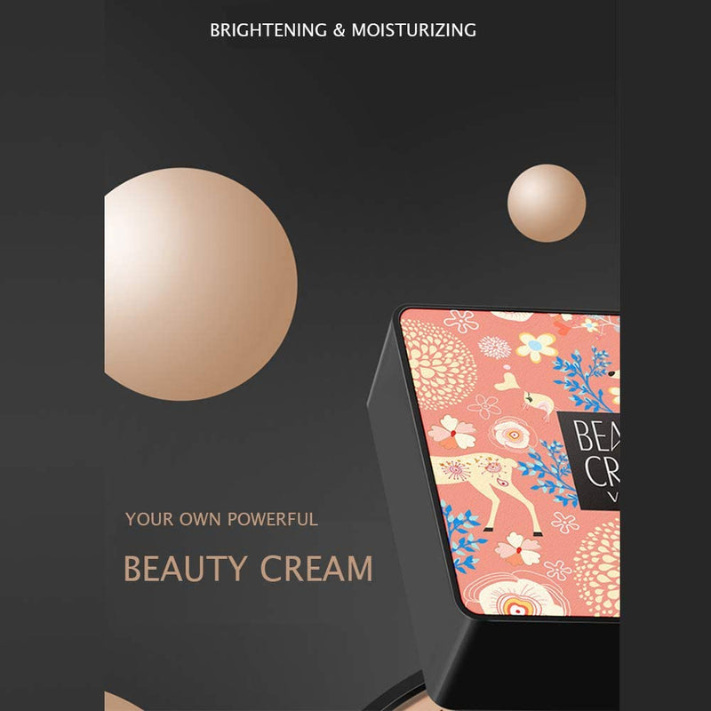 VENZEN Beauty Cream Clear Cover Natural Makeup Nourish Moisturises Protection Professional Skin Care 2 Colours - Tuzzut.com Qatar Online Shopping