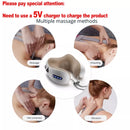 U-Shaped Neck Massage Pillow - Tuzzut.com Qatar Online Shopping