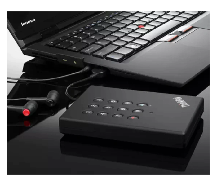 Lenovo 0A65621 ThinkPad USB 3.0 Portable Secure 1 TB Hard Drive - Tuzzut.com Qatar Online Shopping