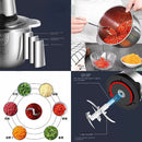Multi-functional Electric Meat Vegetable Food Grinder 250W 2 Speed Control - Tuzzut.com Qatar Online Shopping