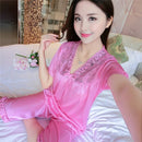 Women's Silky Nightgown Sleepwear Pajamas T696 - Tuzzut.com Qatar Online Shopping