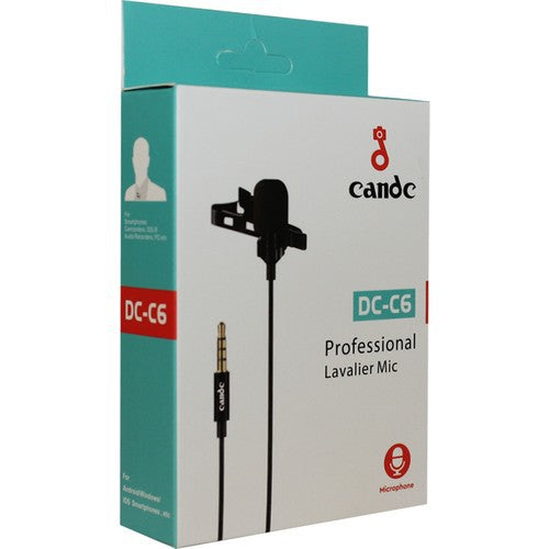 Candc DC-C6 Professional Lavalier Microphone Candc DC-C6 Professional Lavalier Microphone