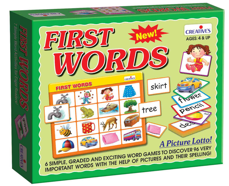 Learning To Read- First Words - Tuzzut.com Qatar Online Shopping