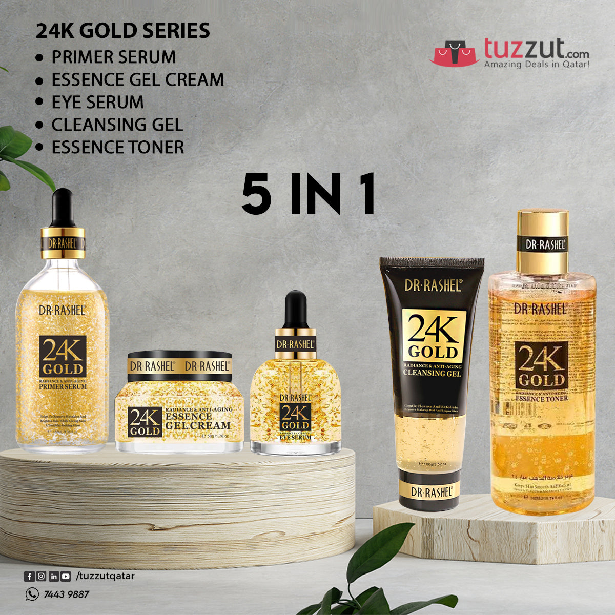 DR RASHEL 24K GOLD SERIES 5in1 DR RASHEL 24K GOLD SERIES 5in1