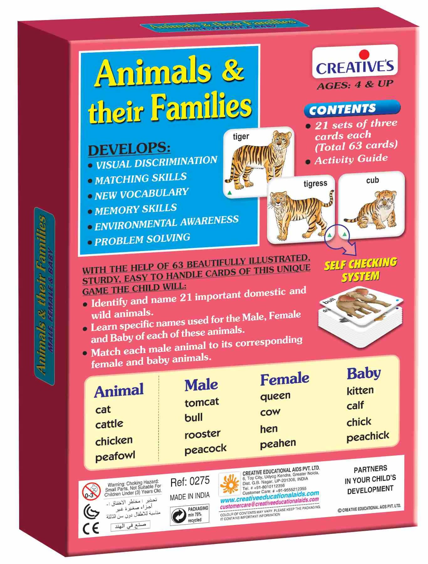 Animals & their Families Animals & their Families