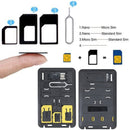 8-in-1 SIM Card Tool & Holder - Tuzzut.com Qatar Online Shopping