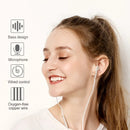 Huawei AM116 3.5mm In-Ear Wired Earphone Metal Version - Tuzzut.com Qatar Online Shopping