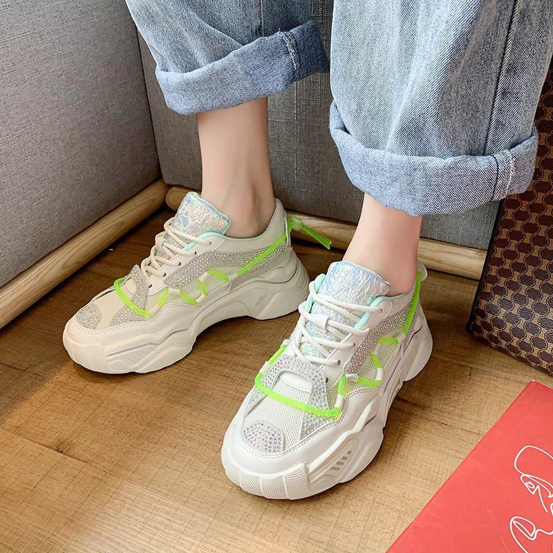 Luxury Designer Women's Fashion Shoes Sneakers - Model 9838 Luxury Designer Women's Fashion Shoes Sneakers - Model 9838