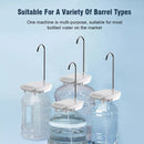 Rechargeable Water Bottle Dispenser Drinking Water Pump with Base JR-758 - Tuzzut.com Qatar Online Shopping