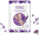 1pair Greatlizard Lavender Extract Exfoliating Foot Mask, Moisturising Softening Foot Mask, Foot Care Make Up - Tuzzut.com Qatar Online Shopping