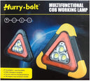 Multifunctional LED Cob Working lamp, Solar Powered Warning Lights Hurry Bolt - HB-7709 - Tuzzut.com Qatar Online Shopping